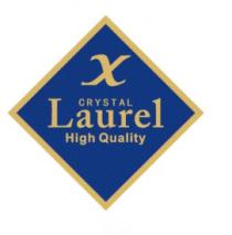X CRYSTAL LAUREL HIGH QUALITY