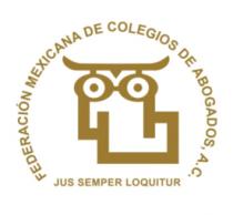 FEDERACION MEXICANA DE COLEGIOS DE ABOGADOS; A.C. JUS SEMPER LOQUITUR