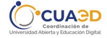 CUAED COORDINACIÓN DE UNIVERSIDAD ABIERTA Y EDUCACIÓN DIGITAL