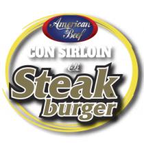 SIRLOIN AB STEAK BURGER