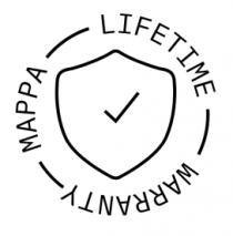 MAPPA LIFETIME WARRANTY