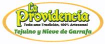 LA PROVIDENCIA TODA UNA TRADICION; 100% ARTESANAL TEJUINO Y NIEVE DE GARRAFA