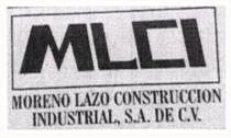 MLCI MORENO LAZO CONSTRUCCION INDUSTRIAL