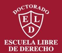 DOCTORADO E L D ESCUELA LIBRE DE DERECHO (Y DISEÑO)