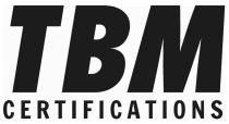 TBM CERTIFICATIONS
