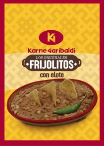 KG KARNE GARIBALDI LOS ORIGINALES FRIJOLITOS CON ELOTE