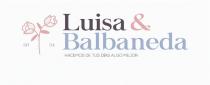 LUISA & BALBANEDA 20 34 HACEMOS DE TUS DIAS ALGO MEJOR