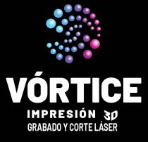 VORTICE IMPRESION 3D GRABADO Y CORTE LASER