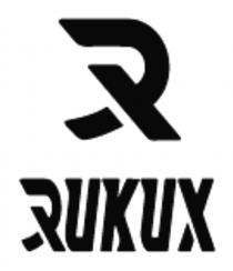 EL LOGO ES UNA R COMBINADA CON UNA X Y EL NOMBRE DE LA MARCA ES RUKUX
