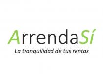 ARRENDA SÍ