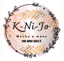 KNIJO HECHO A MANO CON AMOR PARA TI