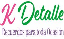 K DETALLE RECUERDOS PARA TODA OCASION