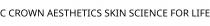 C CROWN AESTHETICS SKIN SCIENCE FOR LIFE