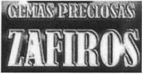 GEMAS PRECIOSAS ZAFIROS