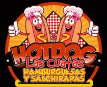 HOT DOG LAS CUATAS; HAMBURGUESAS Y SALCHIPAPAS