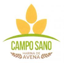 CAMPO SANO; HARINA DE AVENA.