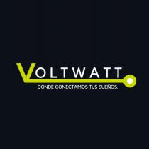 VOLTWATT; DONDE CONECTAMOS TUS SUEÑOS.