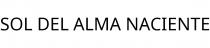 SOL DEL ALMA NACIENTE