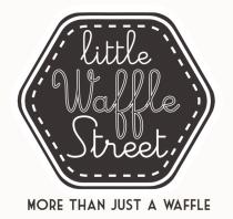 EL LOGO ES UNA REPRESENTACIÓN ENCANTADORA Y DISTINTIVA DEL RESTAURANTE; CON CON SILUETA DE WAFFLE Y UNA TIPOGRAFÍA ELEGANTE DEL NOMBRE 