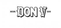 DON V DESDE 1200