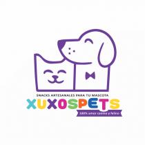 SNACKS ARTESANALES PARA TU MASCOTAS XUXOSPETS 100% AMOR CANINO Y FELINO