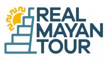 REAL MAYAN TOUR; IMAGEN DEL SOL Y ESCALONES TIPO PIRAMIDAL