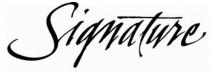 SIGNATURE