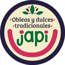 JAPI OBLEAS Y DULCES TRADICIONALES