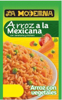 LA MODERNA ARROZ A LA MEXICANA