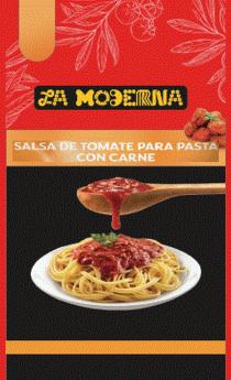 LA MODERNA SALSA DE TOMATE PARA PASTA CON CARNE