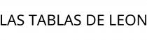 LAS TABLAS DE LEON