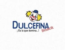 DULCEFINA ES LA QUE DOMINA SNACK