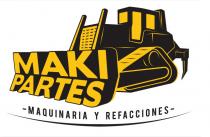 MAKIPARTES;MAQUINARIA Y REFACCIONES