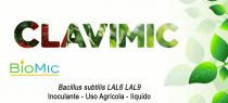 CLAVIMIC; BIOMIC; BACILLUS SUBTILIS LAL6 LAL9; INOCULANTE USO AGRÍCOLA- LIQUIDO