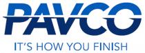 PAVCO IT'S HOW YOU FINISH