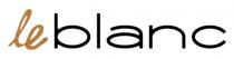 LE BLANC