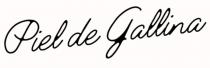 PIEL DE GALLINA