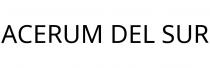 ACERUM DEL SUR