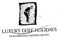 LUXURY GOLF HOLIDAYS