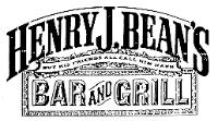 HENRY J. BEAN'S BUT HIS FRIENDS ALL CALL HIM HANK BAR AND; GRILL