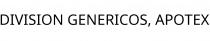 DIVISION GENERICOS; APOTEX