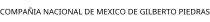 COMPAÑIA NACIONAL DE MEXICO DE GILBERTO PIEDRAS