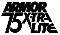 ARMOR 75X-TRA LITE