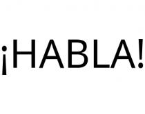¡HABLA!