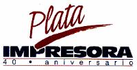 IMPRESORA PLATA;40 ANIVERSARIO