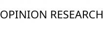 OPINION RESEARCH