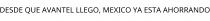 DESDE QUE AVANTEL LLEGO; MEXICO YA ESTA AHORRANDO