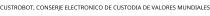 CUSTROBOT; CONSERJE ELECTRONICO DE CUSTODIA DE VALORES MUNDIALES