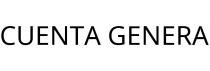 CUENTA GENERA