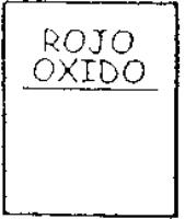 ROJO OXIDO